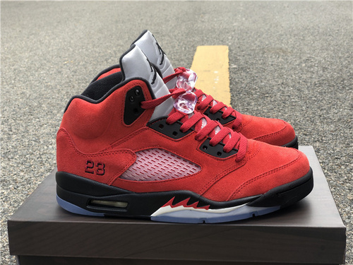 Ultimate version_ Air Jordan 5 _Raging Bull_ Angry Bulls Red Color_ Item Number_ DD0587-600_ full code shipment 7.5--13-c7ea485b